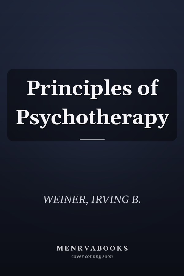 Principles of Psychotherapy