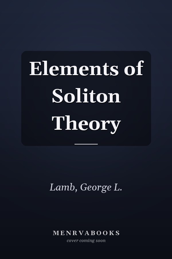 Elements of Soliton Theory
