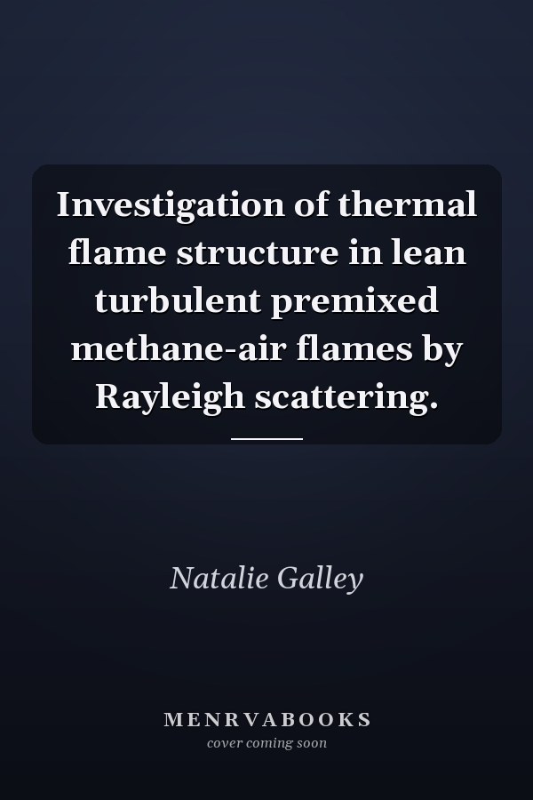 Investigation of thermal flame structure in lean turbulent premixed methane-air flames by Rayleigh scattering.