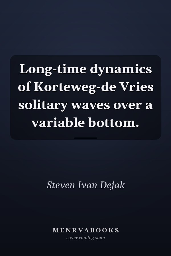 Long-time dynamics of Korteweg-de Vries solitary waves over a variable bottom.