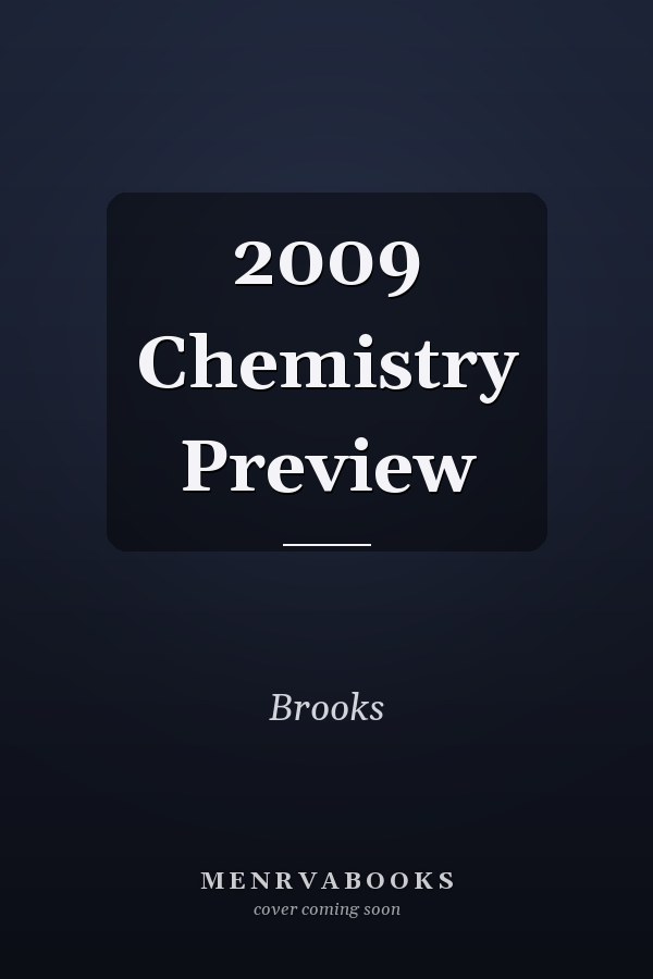 2009 Chemistry Preview