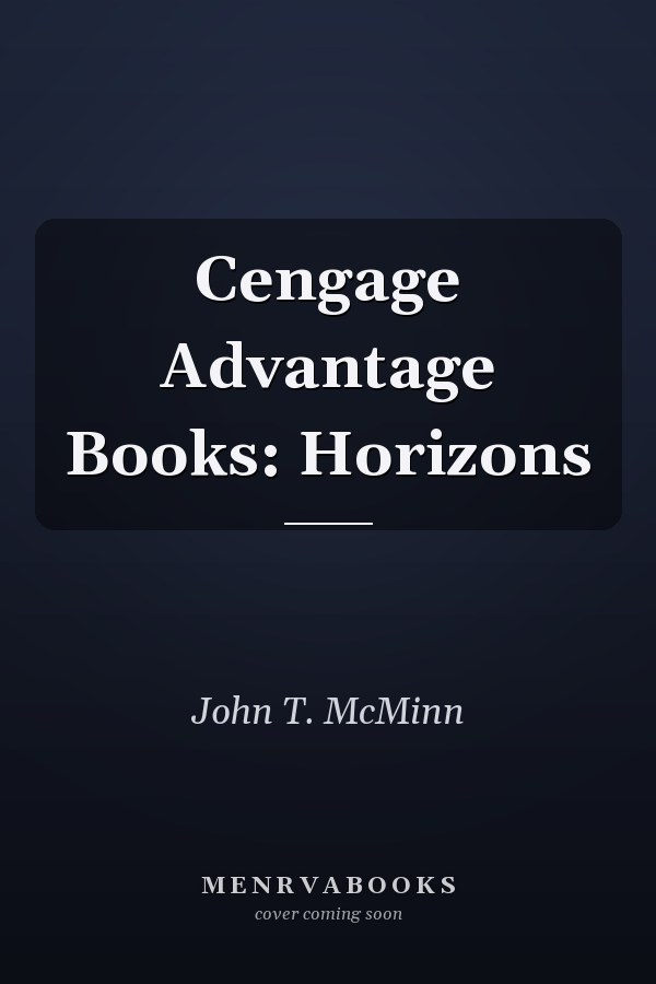 Cengage Advantage Books: Horizons