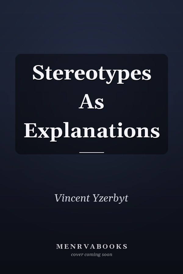 Stereotypes As Explanations