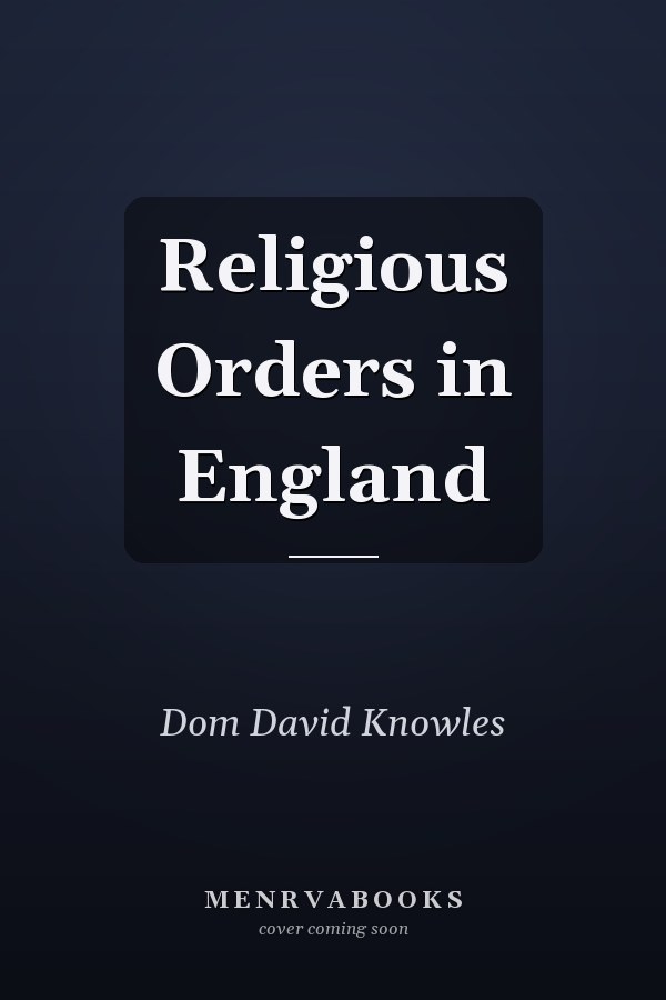 Religious Orders in England