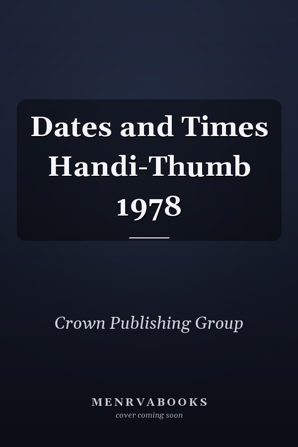 Dates and Times Handi-Thumb 1978