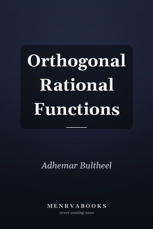 Orthogonal Rational Functions