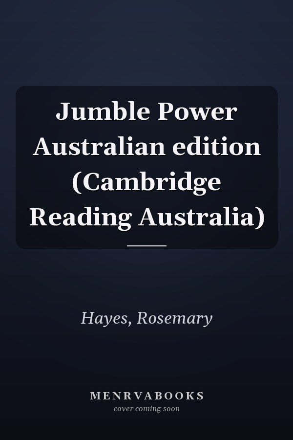 Jumble Power Australian edition (Cambridge Reading Australia)