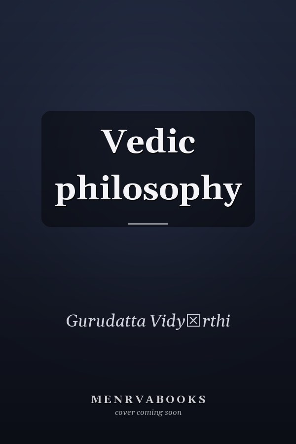 Vedic philosophy