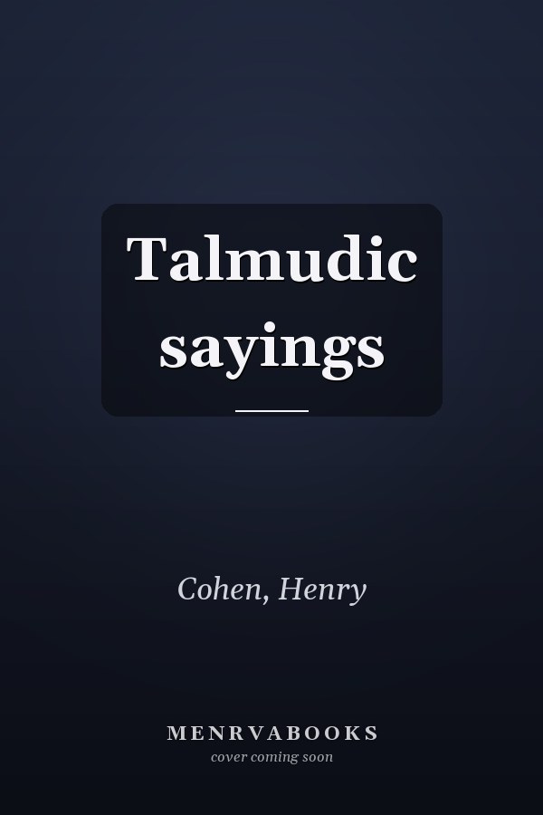 Talmudic sayings