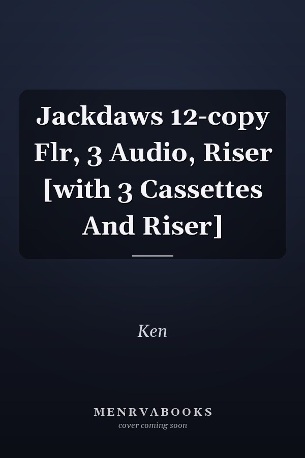 Jackdaws 12-copy Flr, 3 Audio, Riser [with 3 Cassettes And Riser]