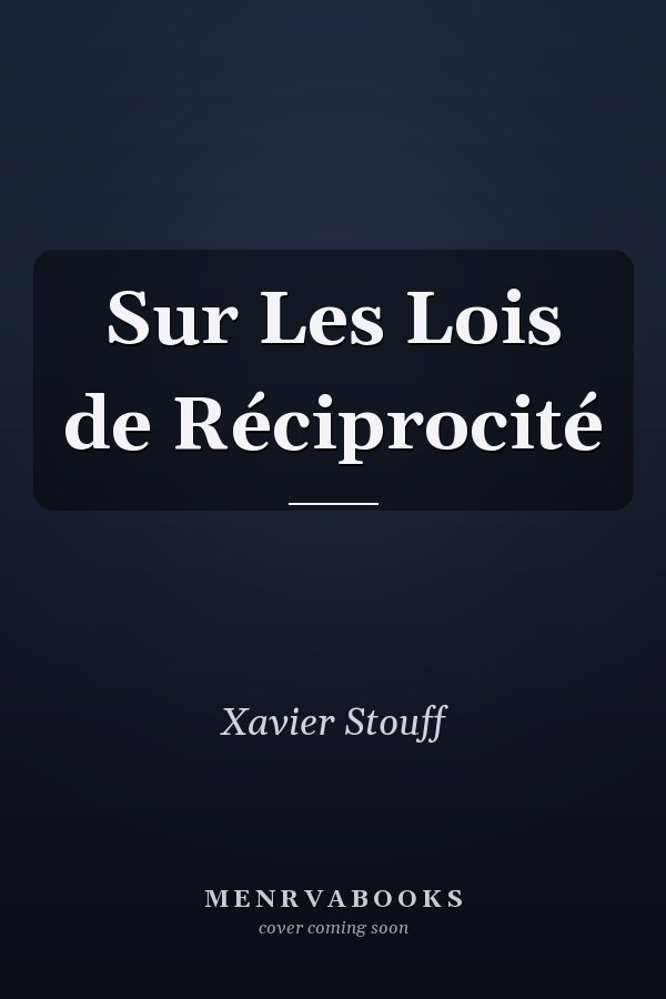 Sur Les Lois de Réciprocité