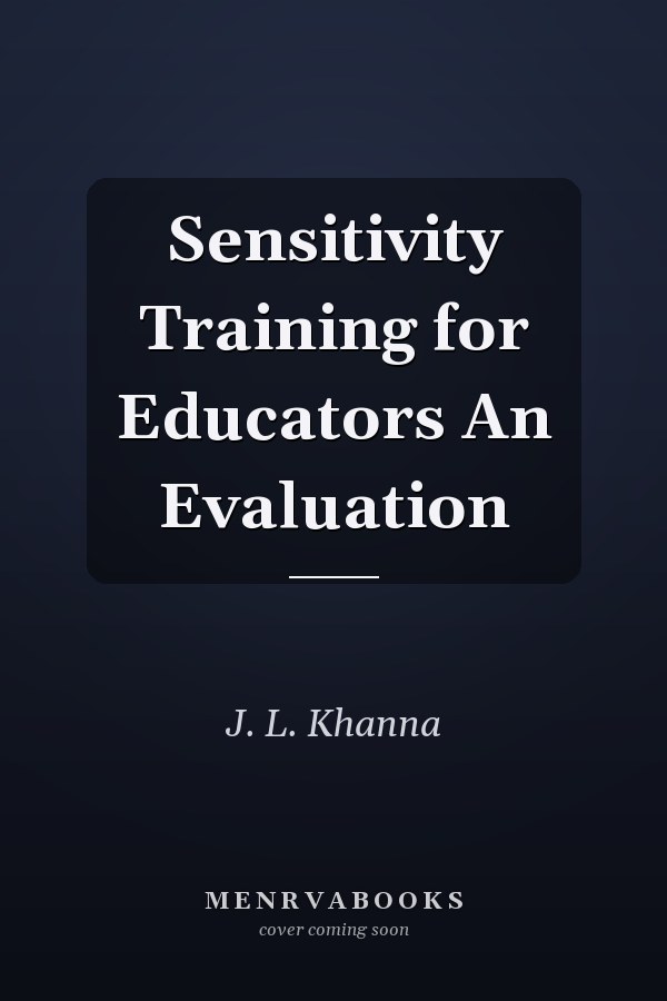 Sensitivity Training for Educators An Evaluation