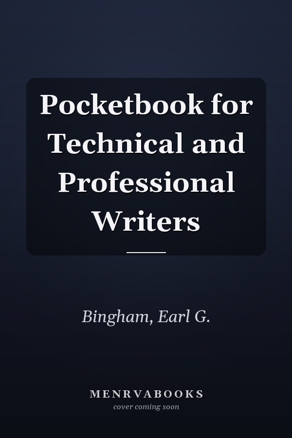 Pocketbook for Technical and Professional Writers