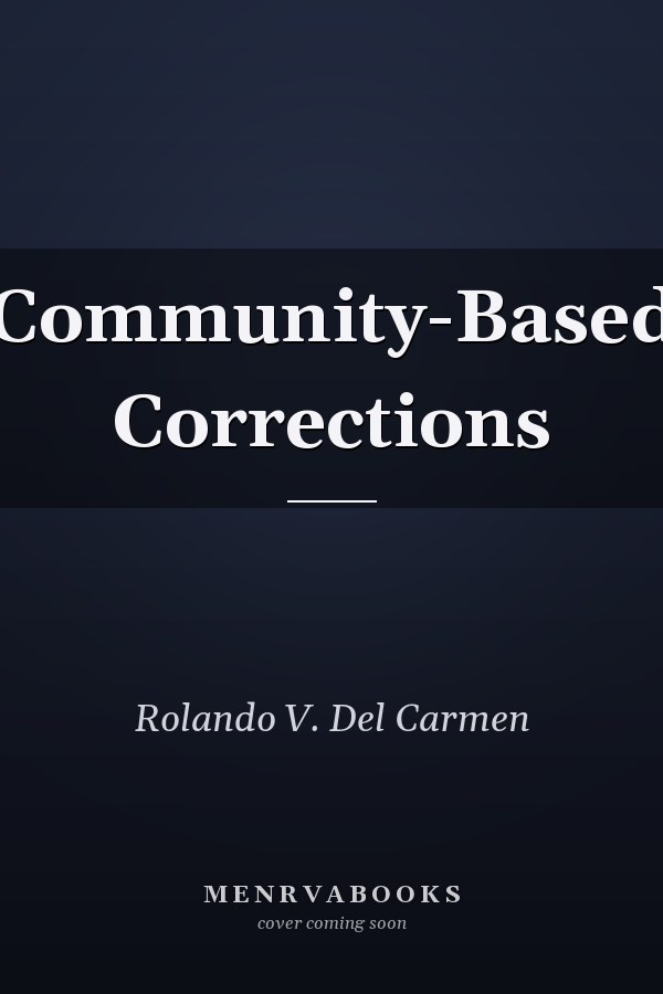Community-Based Corrections