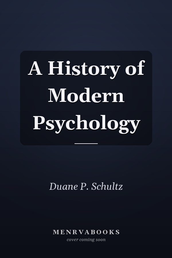 A History of Modern Psychology