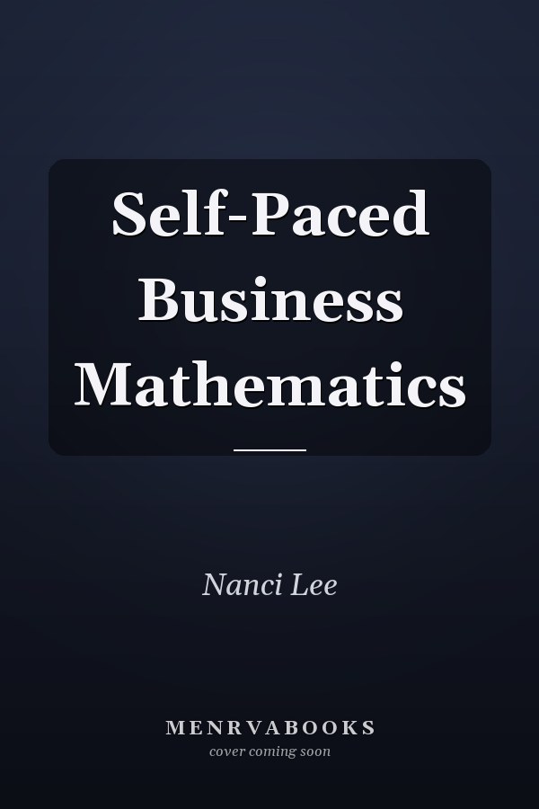 Self-Paced Business Mathematics