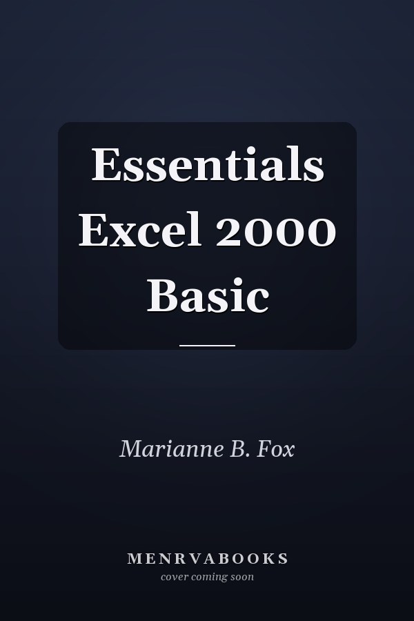 Essentials Excel 2000 Basic