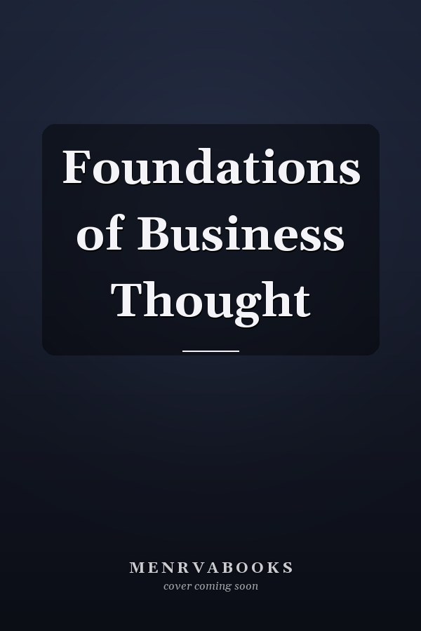 Foundations of Business Thought