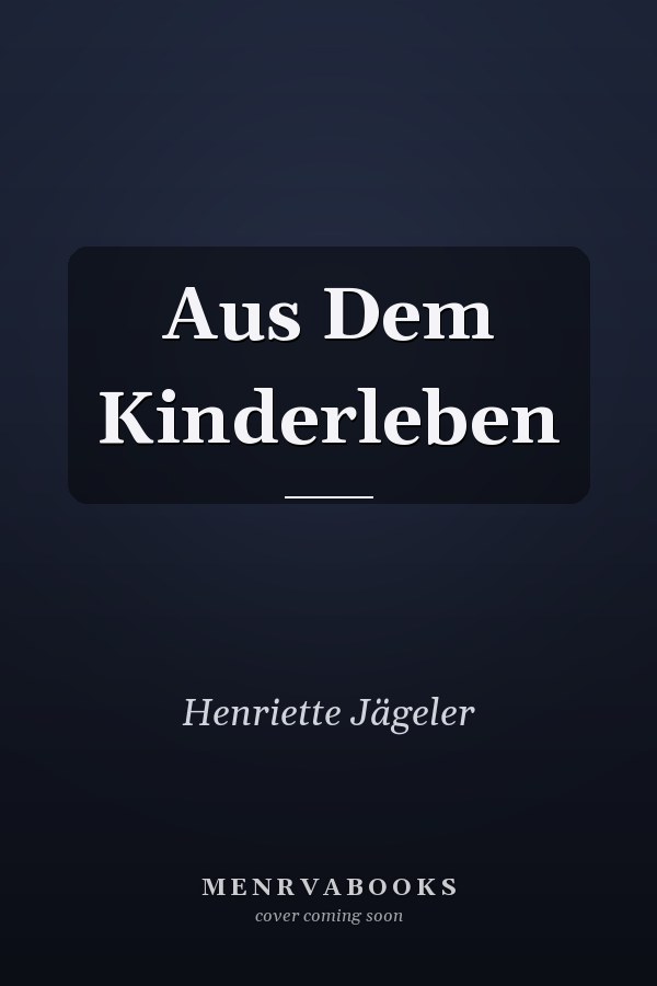 Aus Dem Kinderleben