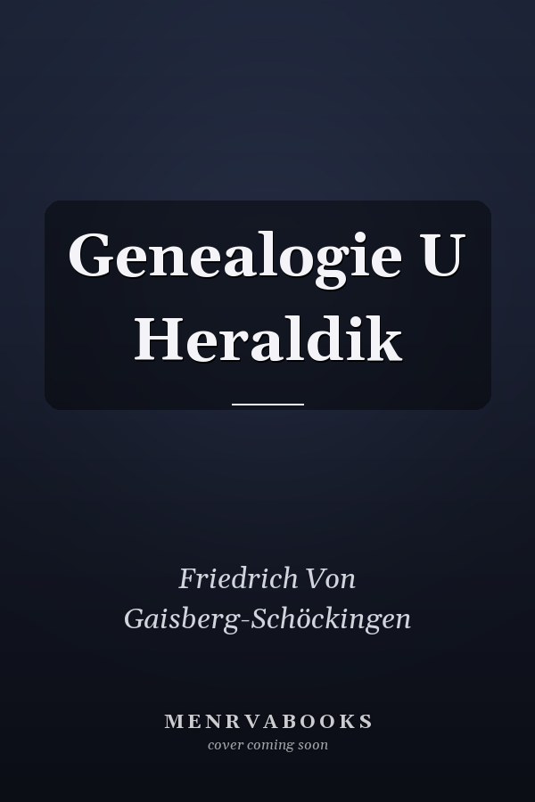Genealogie U Heraldik