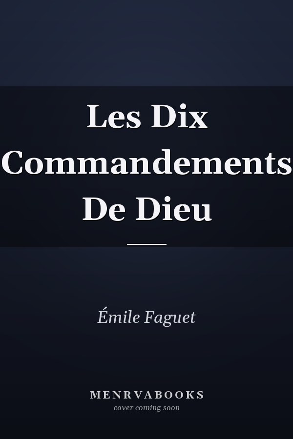 Les Dix Commandements De Dieu