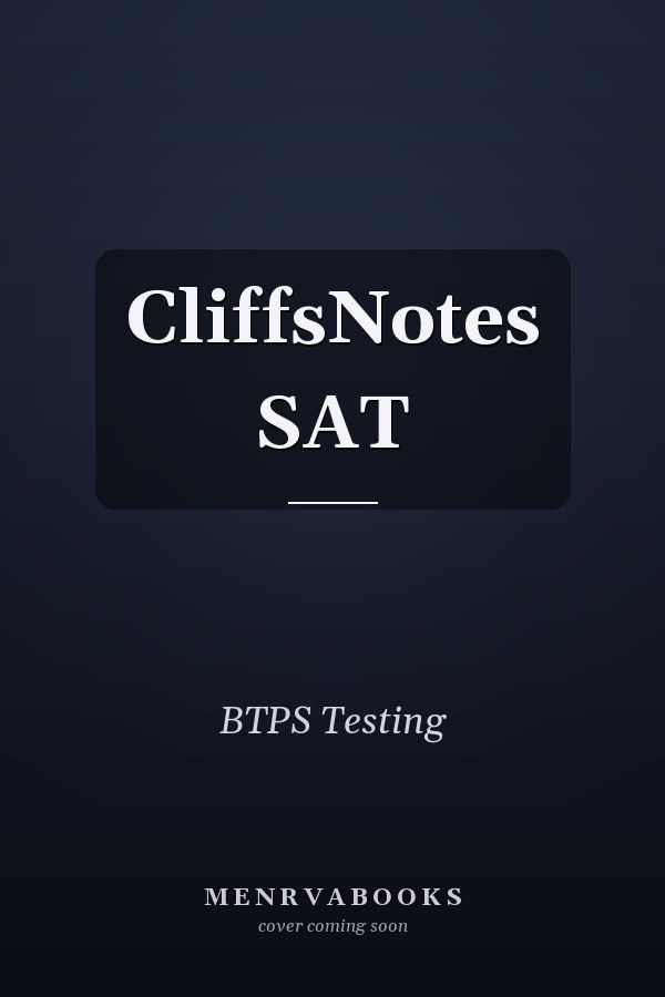 CliffsNotes SAT