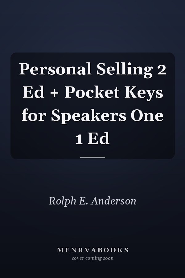 Personal Selling 2 Ed + Pocket Keys for Speakers One 1 Ed