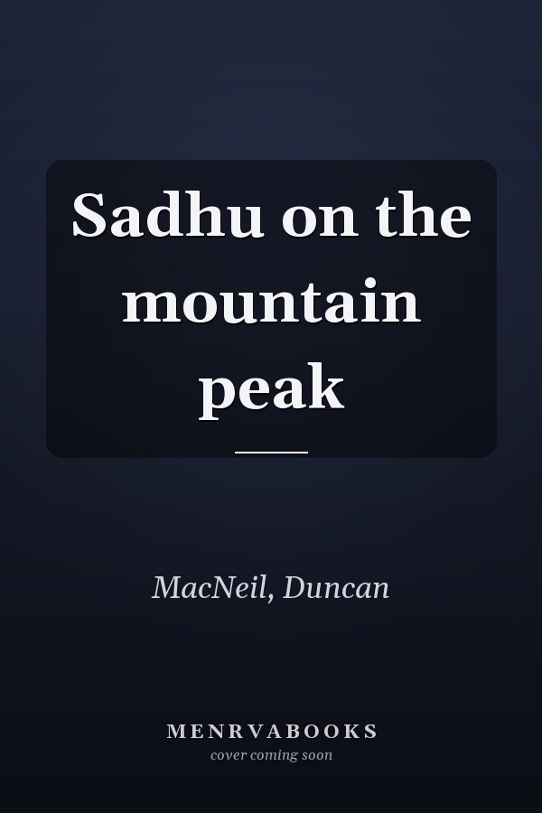 Sadhu on the mountain peak