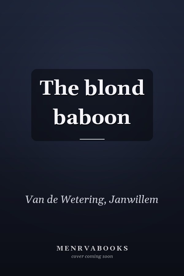 The blond baboon