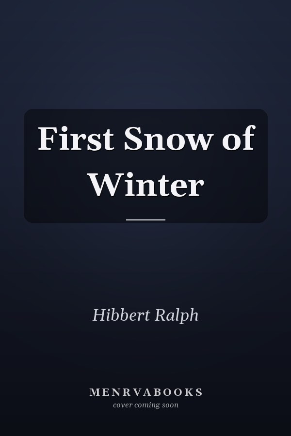 First Snow of Winter