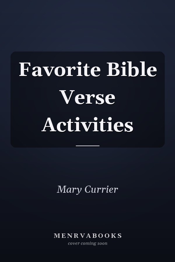 Favorite Bible Verse Activities