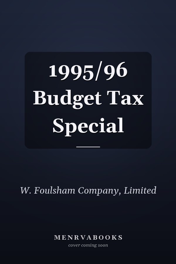 1995/96 Budget Tax Special