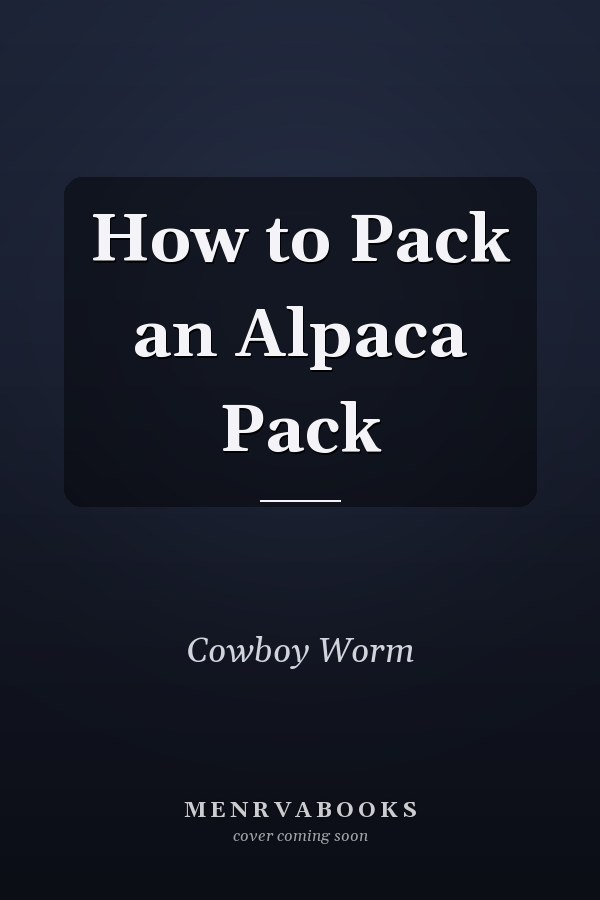 How to Pack an Alpaca Pack