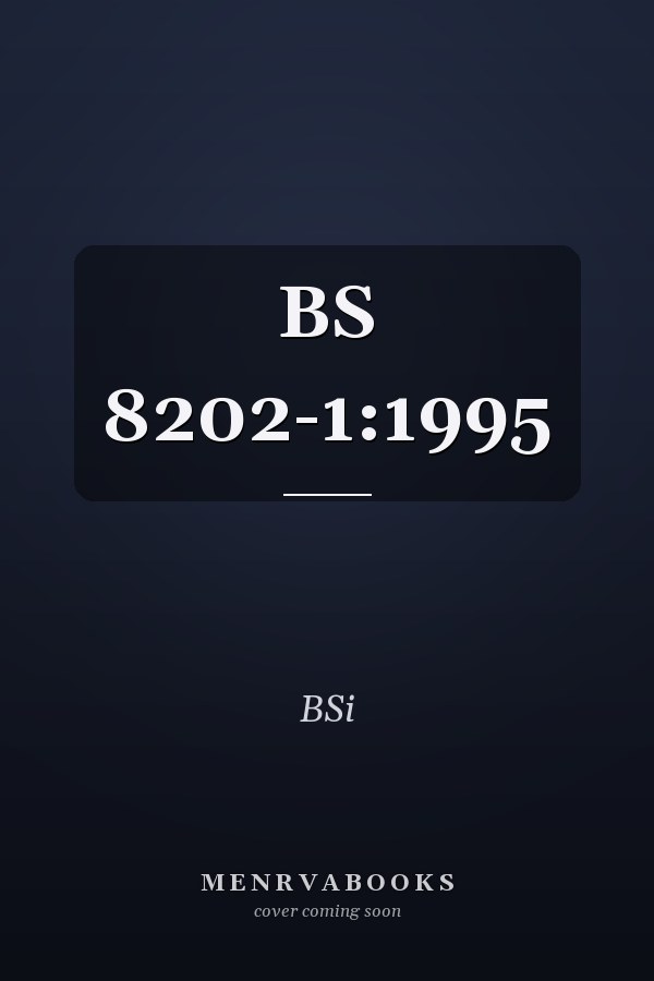 BS 8202-1:1995