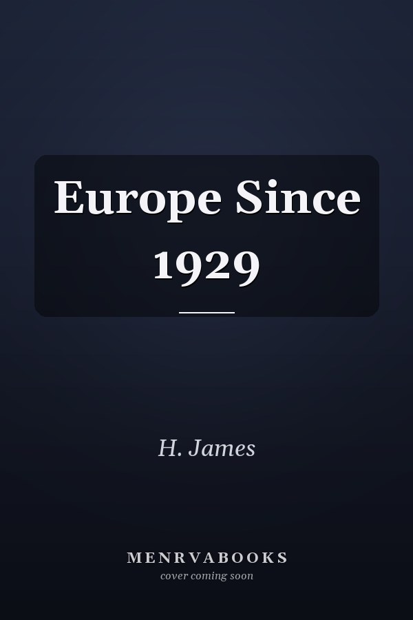 Europe Since 1929