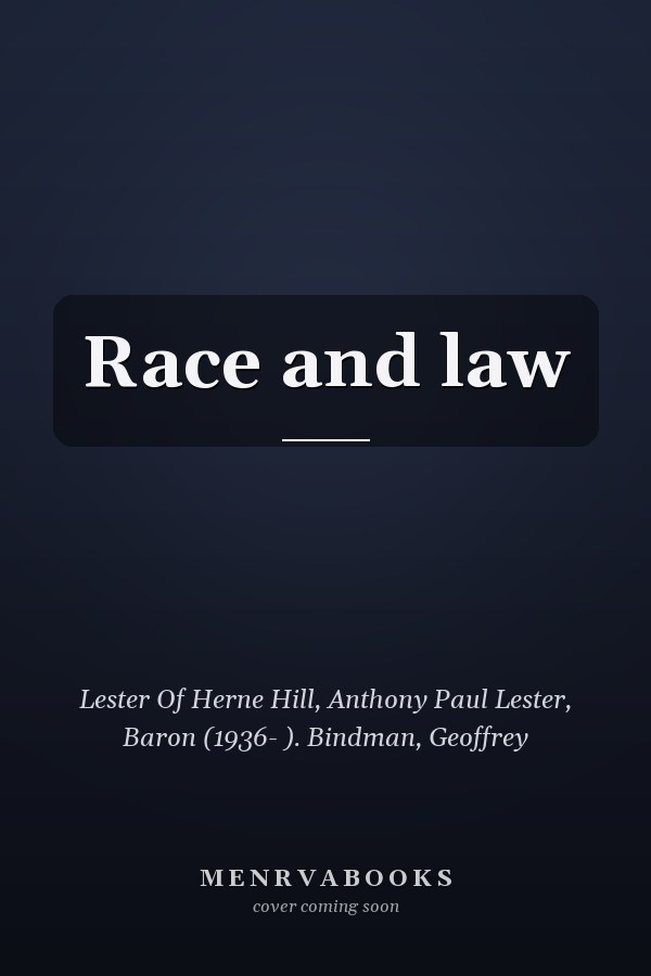 Race and law
