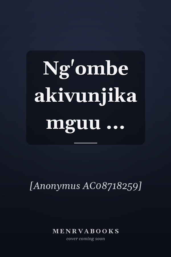 Ng'ombe akivunjika mguu ...