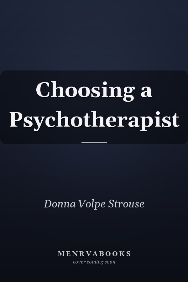 Choosing a Psychotherapist