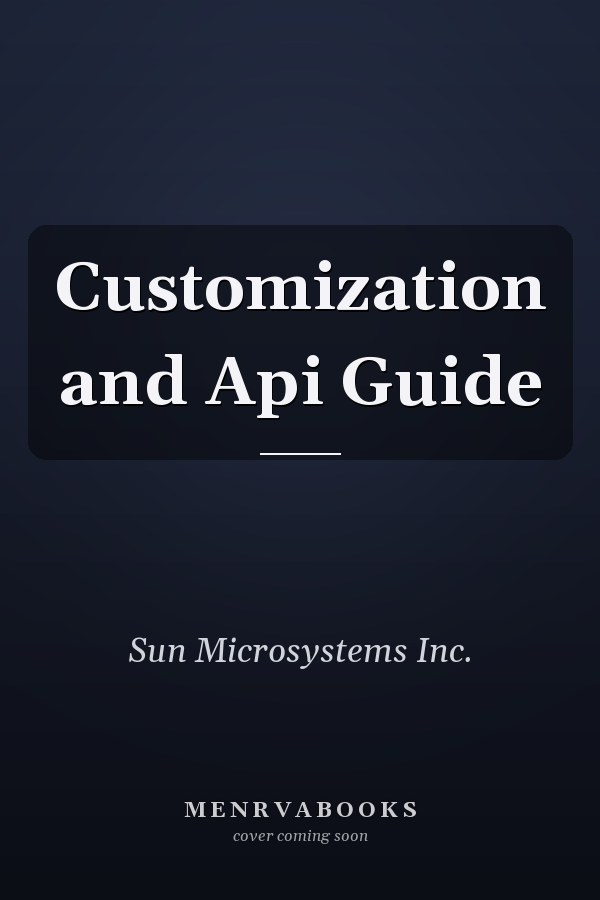 Customization and Api Guide