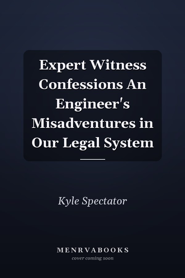 Expert Witness Confessions An Engineer's Misadventures in Our Legal System