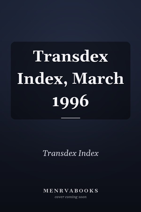 Transdex Index, March 1996