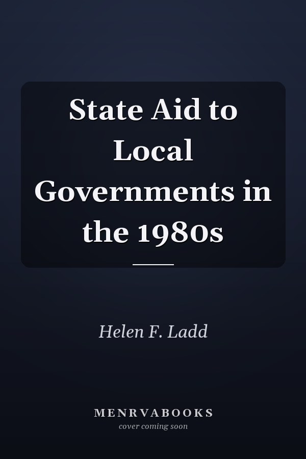 State Aid to Local Governments in the 1980s