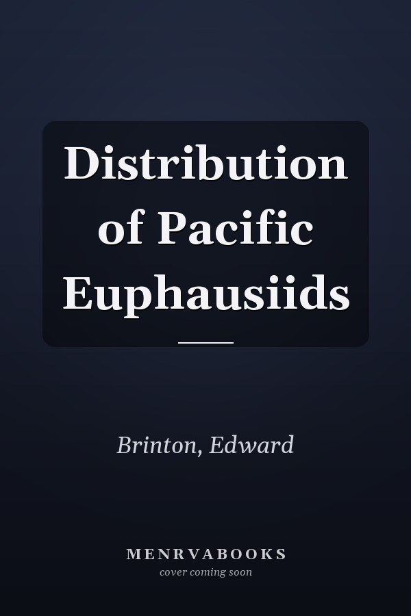 Distribution of Pacific Euphausiids