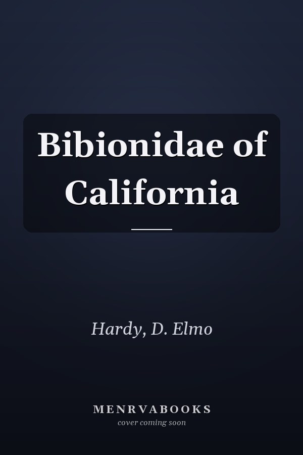 Bibionidae of California