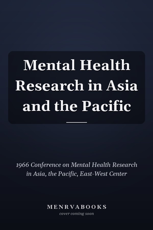 Mental Health Research in Asia and the Pacific