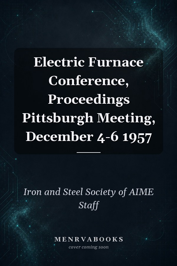 Electric Furnace Conference, Proceedings Pittsburgh Meeting, December 4-6 1957