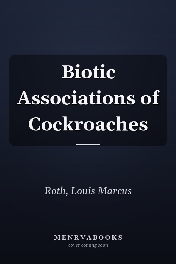 Biotic Associations of Cockroaches