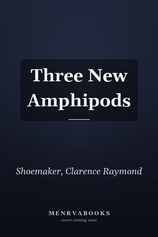 Three New Amphipods