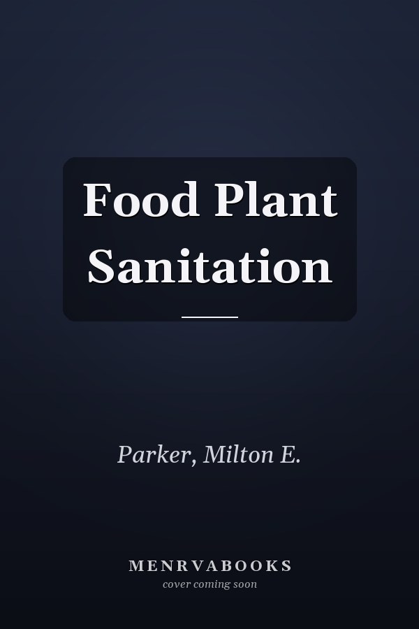 Food Plant Sanitation