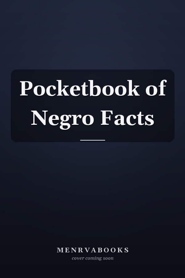 Pocketbook of Negro Facts
